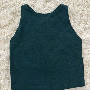 Beyond Yoga Spruce Green Crop Tank